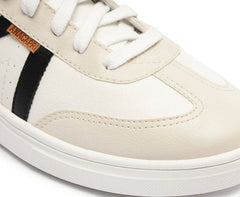 TÊNIS PONTILHADO LATERAL BRANCO E PRETO C 30523 0006 0004 ANACAPRI - Vintedoisk