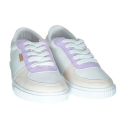 TÊNIS SLIM BRANCO DETALHE ROXO E VERDE C 30341 0005 0014 ANACAPRI - Vintedoisk