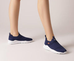 TÊNIS SLIP ON AZUL KNIT LISO STRECH JOGGING C 30265 0002 0011 ANACAPRI - Vintedoisk