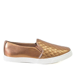 TÊNIS SLIP ON BRONZE MATELASSÊ C 30000 0119 0059 ANACAPRI - Vintedoisk