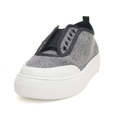 TÊNIS SLIP ON CINZA MESCLA C 30247 0069 0009 ANACAPRI - Vintedoisk