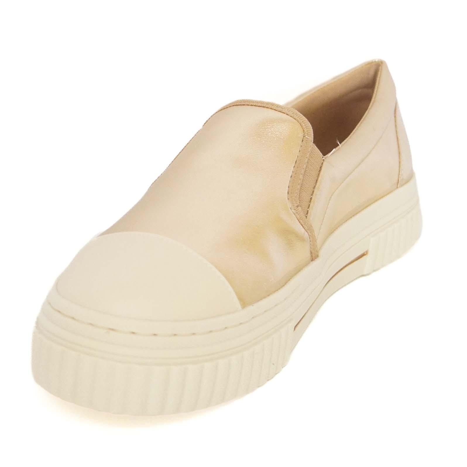 TÊNIS SLIP ON DOURADO C 30590 0006 0003 ANACAPRI - Vintedoisk