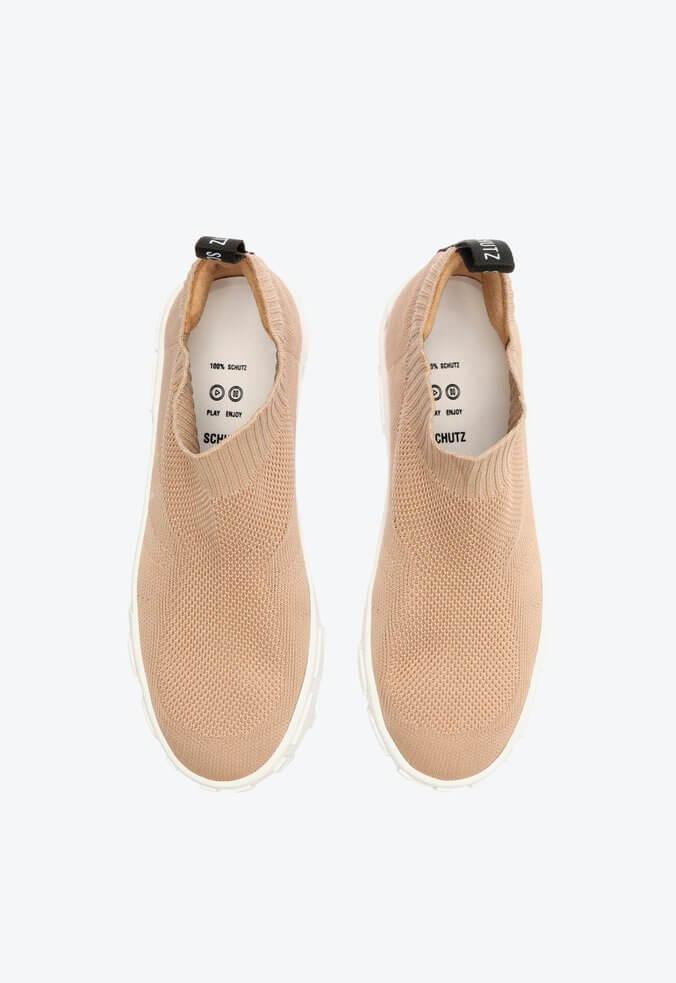 TÊNIS SLIP ON MAULI KNIT BEGE S 21117 0004 0004 SCHUTZ - Vintedoisk