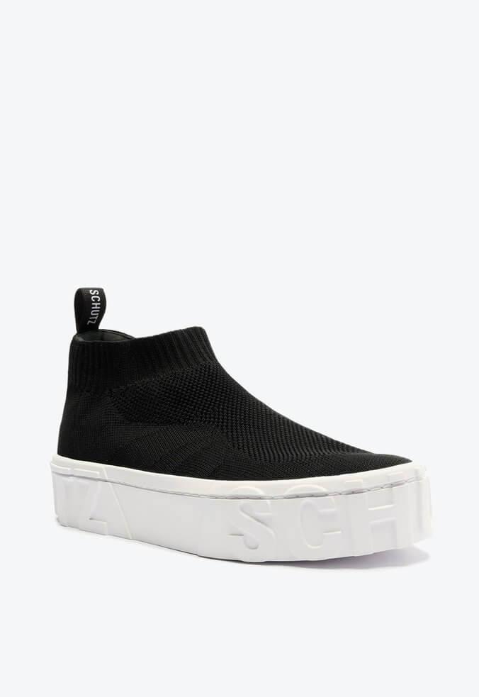 TÊNIS SLIP ON MAULI KNIT PRETO S 21117 0004 0001 SCHUTZ - Vintedoisk