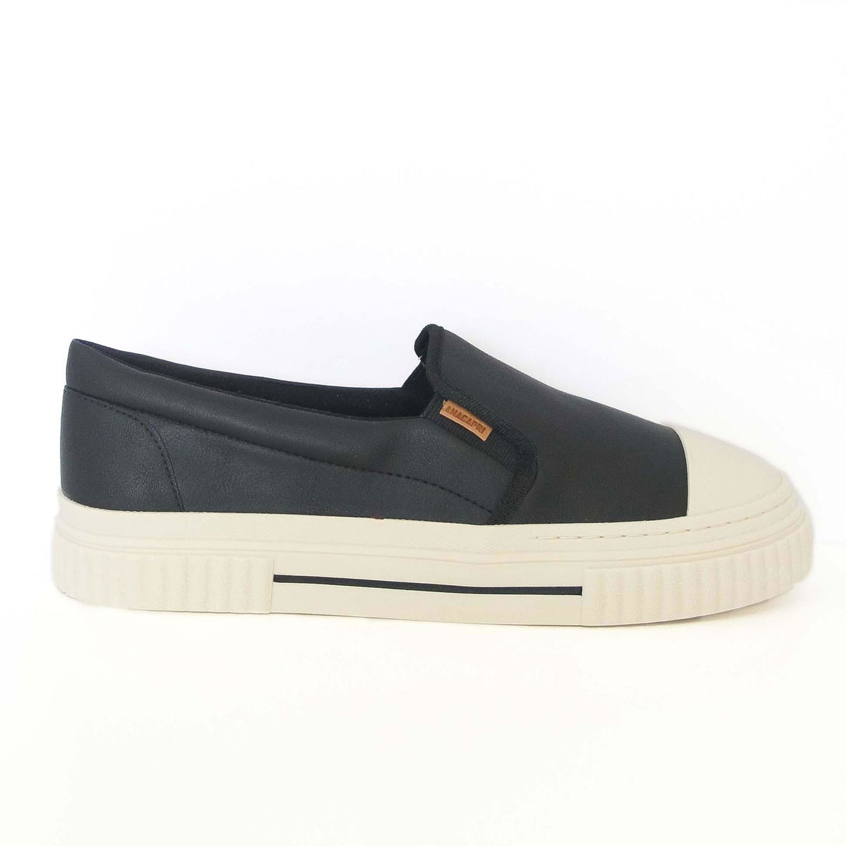 TÊNIS SLIP ON PRETO C 30590 0006 0008 ANACAPRI - Vintedoisk