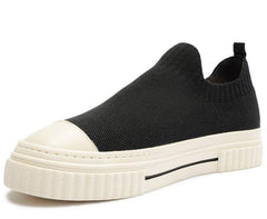 TÊNIS SLIP ON PRETO SOLA ALTA KNIT ALÊ C 30590 0002 0001 ANACAPRI - Vintedoisk