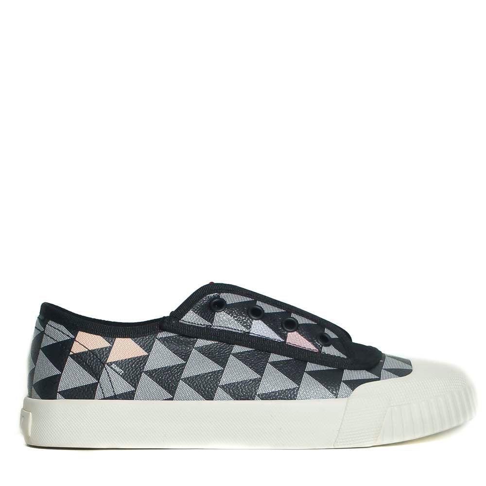 TÊNIS SMASH TRIANGLE PRETO E BRANCO S 21136 0001 0082 SCHUTZ - Vintedoisk