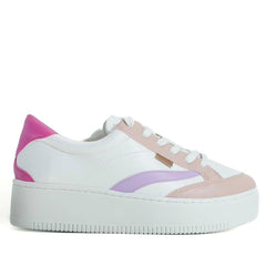 TENIS SOLA ALTA PINK E BRANCO C 30161 0010 0013 ANACAPRI - Vintedoisk