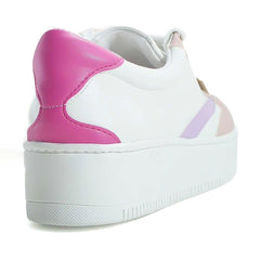 TENIS SOLA ALTA PINK E BRANCO C 30161 0010 0013 ANACAPRI - Vintedoisk