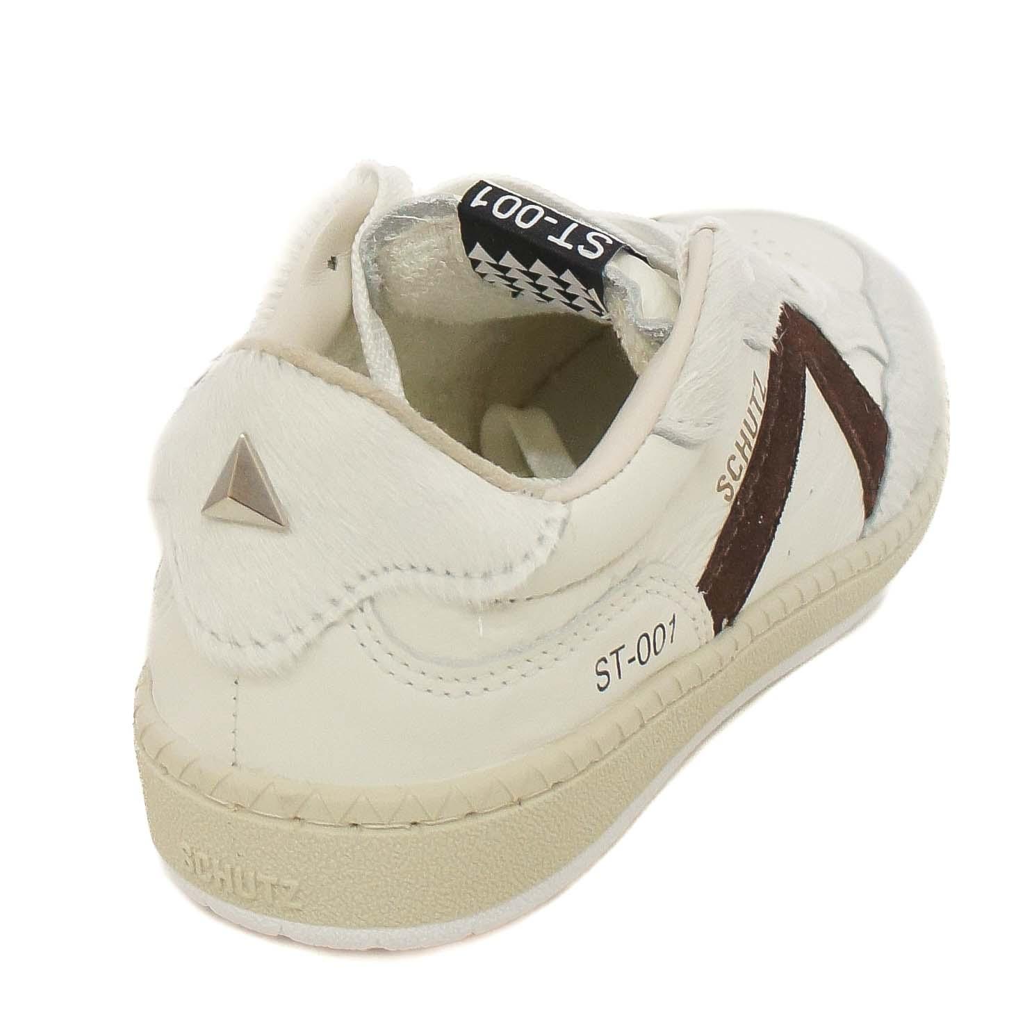 TÊNIS ST-001 BRANCO COURO PELINHO S 21853 0001 0053 SCHUTZ - Vintedoisk