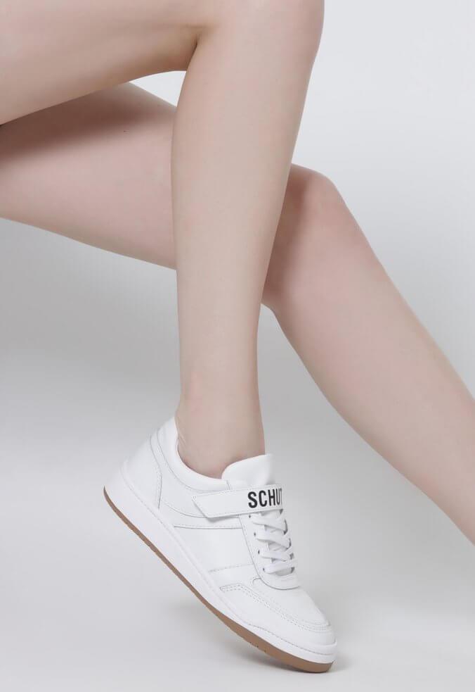 TÊNIS VELCRO LOGOMANIA COURO BRANCO S 20672 0025 0002 SCHUTZ - Vintedoisk