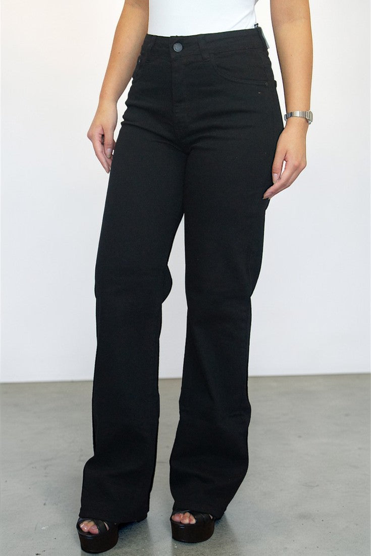 Calça Feminina REVANCHE ref. SARJA WIDE - VintedoisK Imagem principal do produto