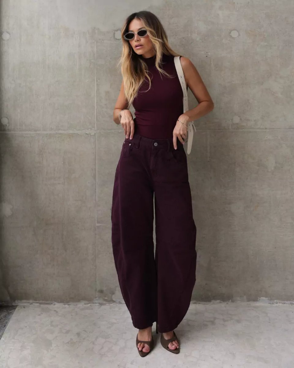 Calça Feminina Alcance ref. JEANS BARREL - VintedoisK