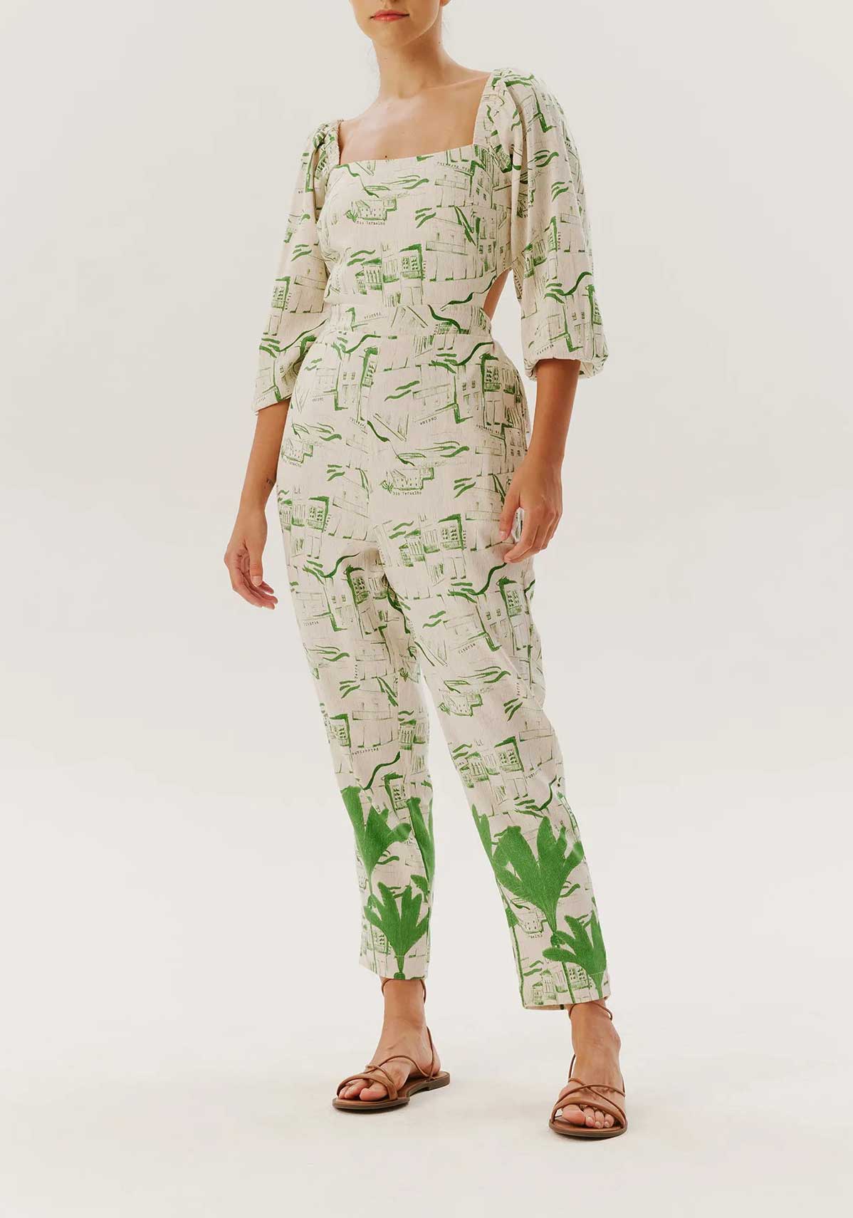 MACACÃO LASTEX AREIA COSTAS 101149 CACAY Imagem principal do produto