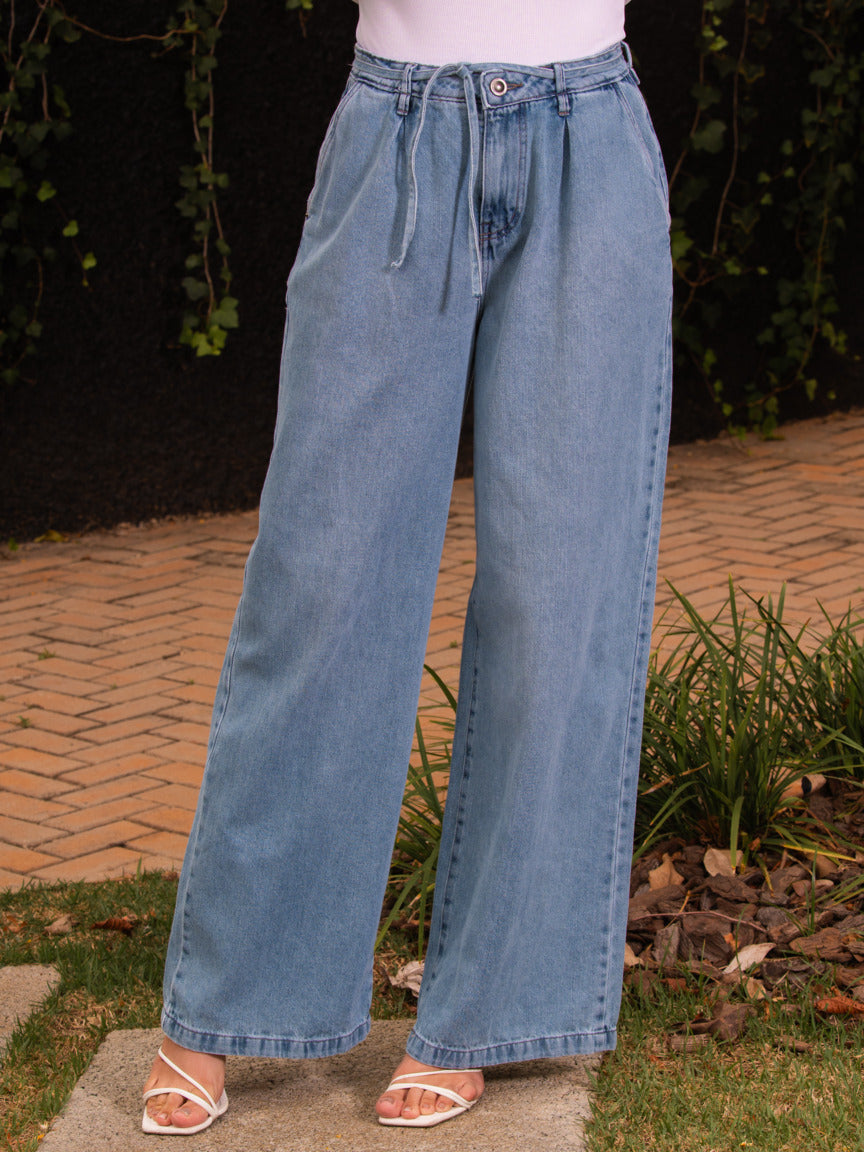 CALÇA JEANS WIDE LEG DENIM  401345 SKENN Imagem secundária do produto