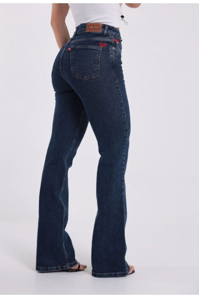 Calça Feminina Revanche ref. JEANS FLARE - VintedoisK