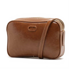 BOLSA TIRACOLO MARROM PEQUENA C 50016 2013 0004 ANACAPRI