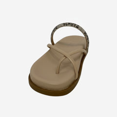 SANDÁLIA PAPETE BEGE BRILHO S 21564 0471 0002 SCHUTZ