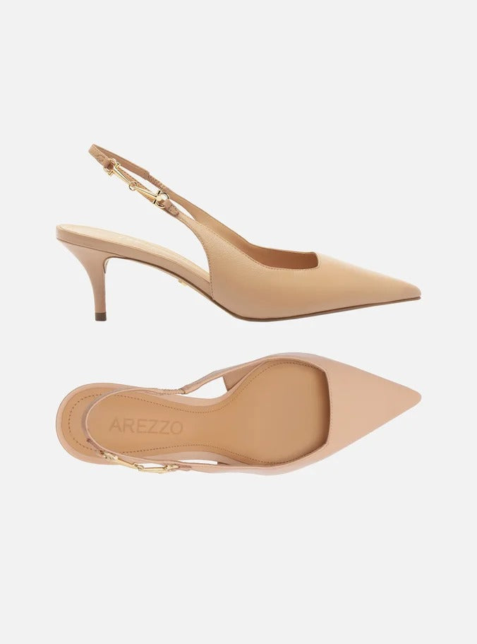 Rasteira Feminina AREZZO ref. SCARPIN BEGE - VintedoisK