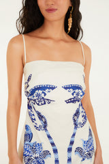 VESTIDO CURTO COQUEIRO TROPICAL 347146 FARM RIO
