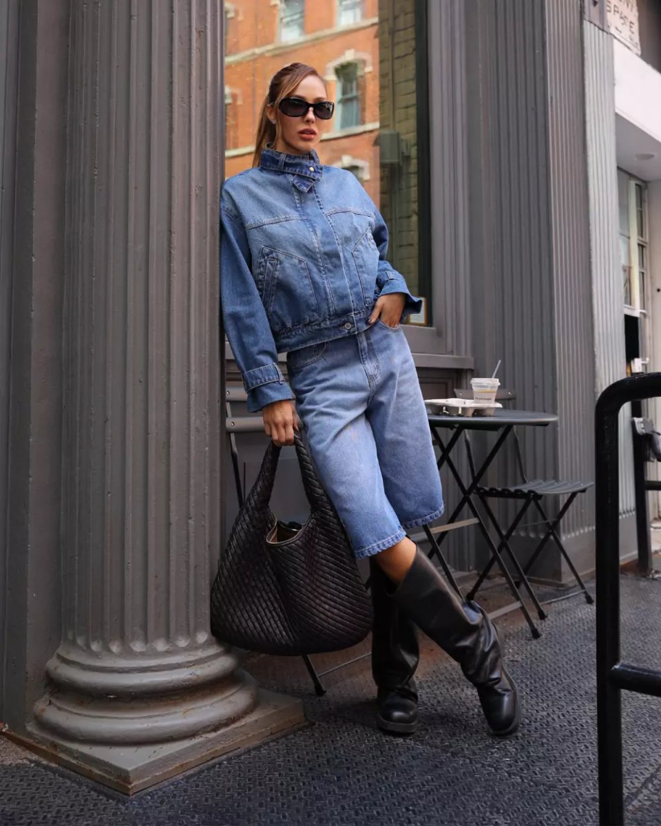 Jaqueta Feminino Alcance ref. JAQUETA JEANS - VintedoisK