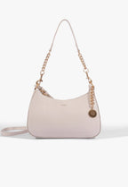 BOLSA TIRACOLO SHOULDER ELOWEN MÉDIA COURO BRANCA S 50010 2111 0005 SCHUTZ