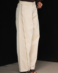 CALÇA JEANS BALLOON ZIP 9839144 ALCANCE