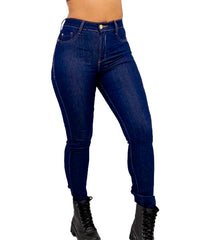 CALÇA JEANS SKINNY BUTTON BK34078 3 1D9 BOKKER