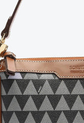 BOLSA TIRACOLO PEQUENA EMMY TRIANGLE PRETA S 50018 1511 0001 SCHUTZ - Vintedoisk