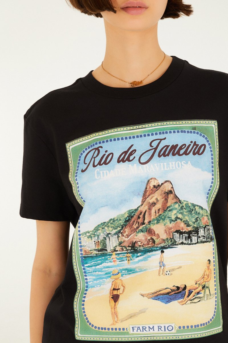 Blusa Feminina FARM RIO ref. BLUSA T - VintedoisK