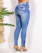 Calça Feminina BOKKER ref. JEANS CIGARRETE - VintedoisK