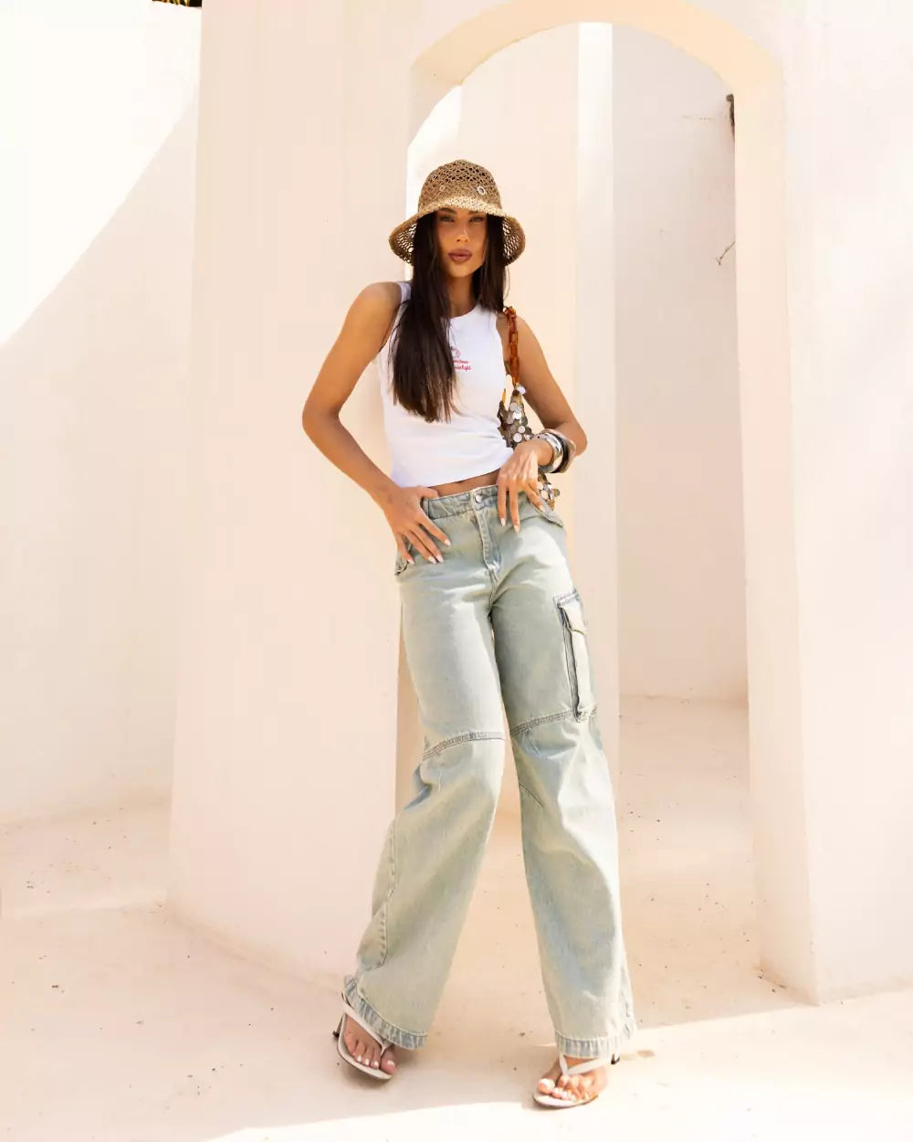 Calça Feminina Alcance ref. CALCA JEANS - VintedoisK