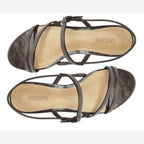 SANDÁLIA RASTEIRA SLINGBACK MULTITIRAS MARROM C 30295 0069 0001 ANACAPRI