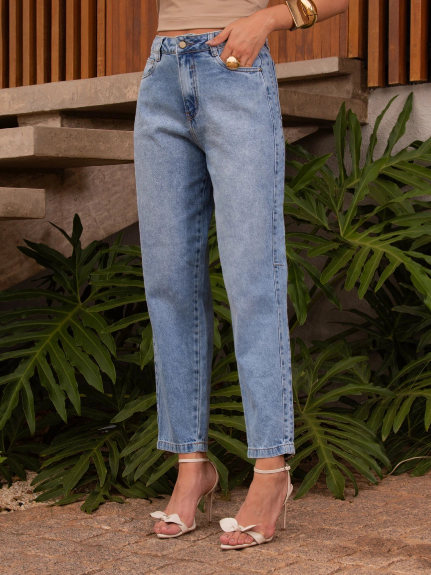 CALÇA JEANS MOM NEW DENIM 401342 SKENN