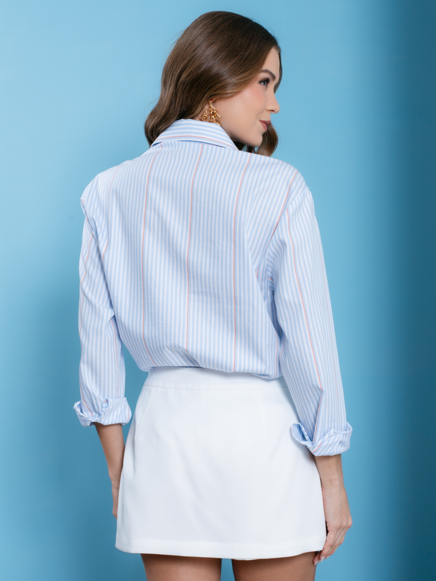 Camisa Feminina SKENN ref. CAMISA LISTRADA - VintedoisK