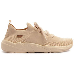 TÊNIS SPORTY MALHA KNIT BEGE C 30376 0013 0001 ANACAPRI