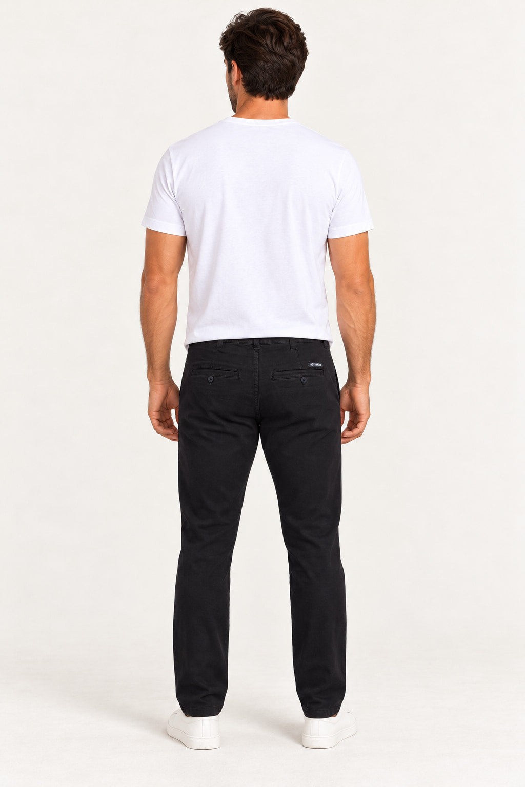 CALCA MASC CHINO DE SARJA BARRA NORMAL 0104167 REVANCHE