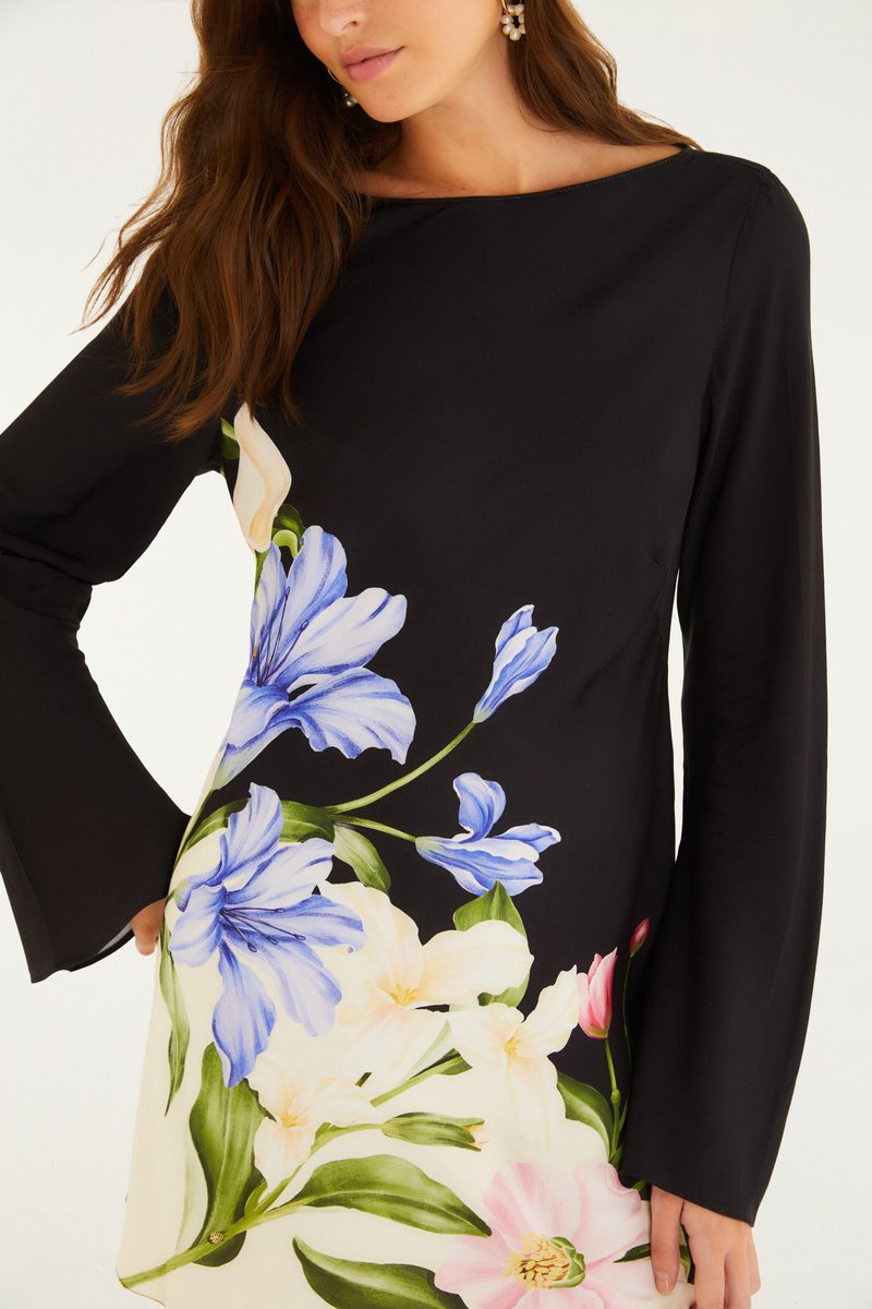 VESTIDO CURTO CEU DE FLOR 359297 FARM RIO Imagem secundária do produto