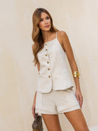 Shorts Feminino Skenn ref. SHORTS LINHO - VintedoisK
