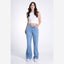 CALÇA JEANS RETA CLARA BARRA FIO CAFEM00521 REVANCHE