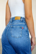 Calça Feminina REVANCHE ref. JEANS MOM - VintedoisK