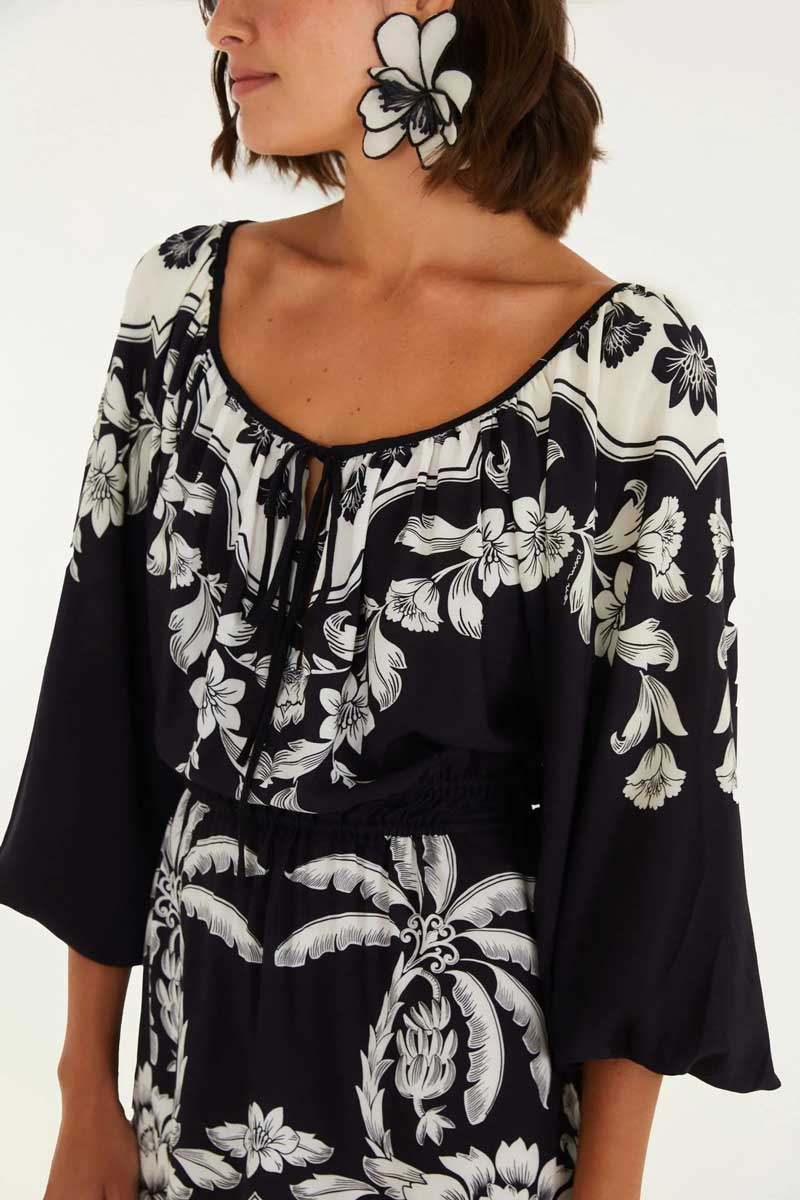 VESTIDO CURTO MG GUANACASTE 342539 FARM RIO Imagem secundária do produto