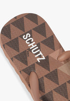 CHINELO TRIANGLE MARROM S 22296 0008 0005 SCHUTZ