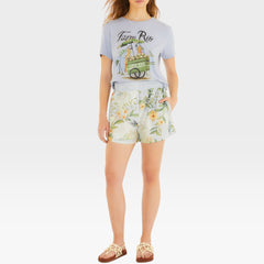 BLUSA T-SHIRT FIT CARRINHO DE COCO 358754 FARM RIO