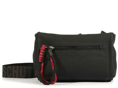 BOLSA PRETA TIRACOLO QUADRADO NYLON S 50022 0010 0001 SCHUTZ