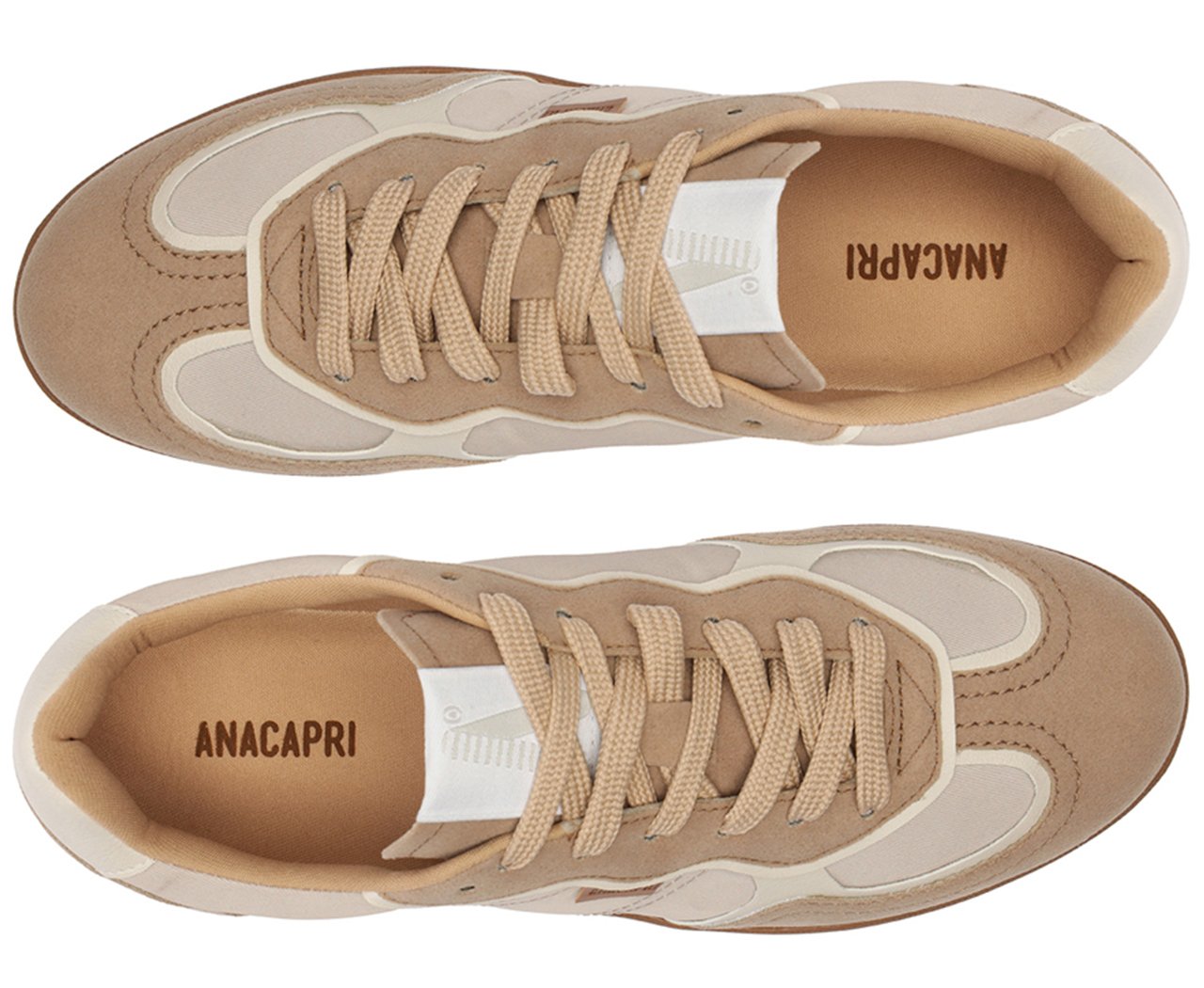 Tênis Feminino ANACAPRI ref. MULTINEUTRO BEGE - VintedoisK
