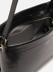 BOLSA SHOULDER MARROM GRANDE DETALHE COSTURA A 50011 1013 0005 AREZZO