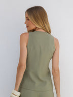 Blusa Feminina Skenn ref. BLUSA ALFAIATARIA - VintedoisK