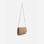 BOLSA TIRACOLO NUDE PEQUENA MATELASSÊ CORRENTE A 57100 1798 0011 AREZZO