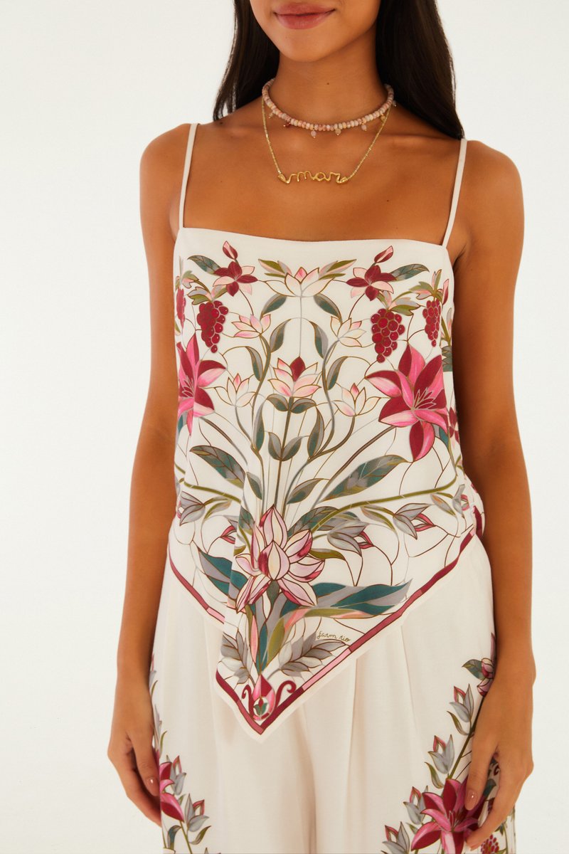 Blusa Feminina Farm ref. REGATA LENCO - VintedoisK